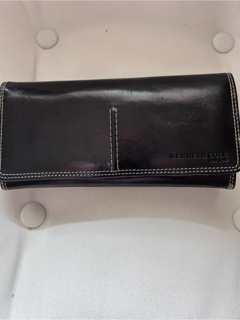 Kenneth Cole Black Leather Wallet
